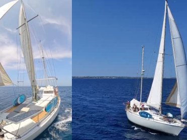 Segeln Sie mit einem Koch an Bord um Sardinien.