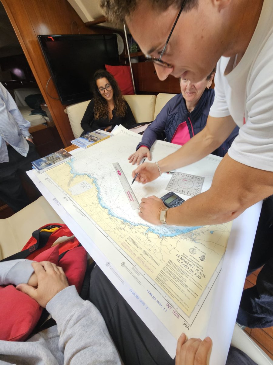 Curso de PER en barco en Getaria
