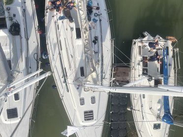 Curso de amarre de cabina de vela