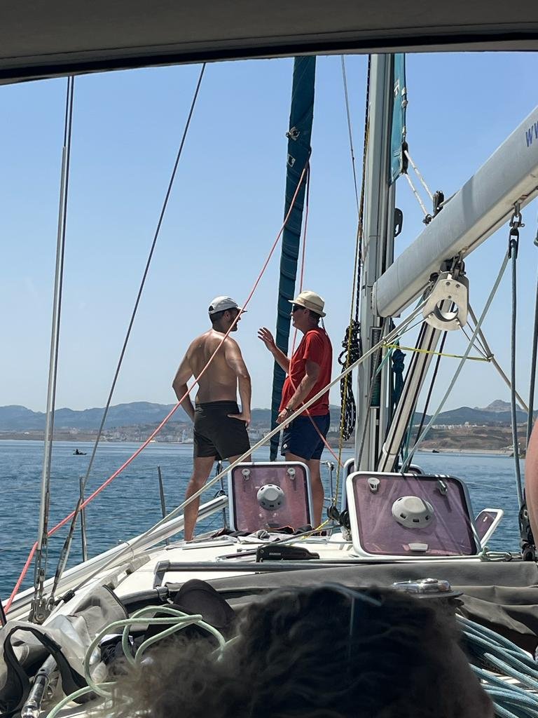 Cruise sailing trip to Morocco - Practice of navigation