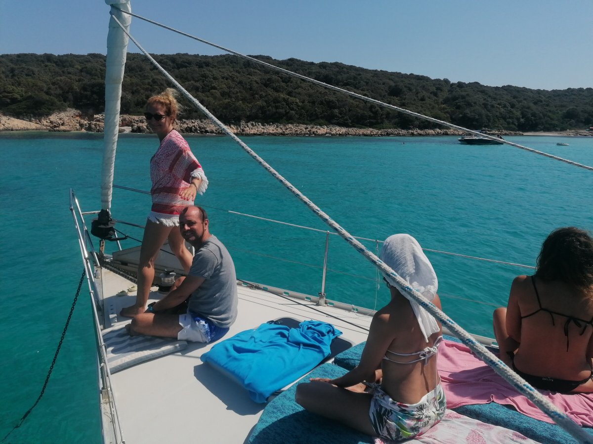 Dalla costa di Ibiza, in barca a vela