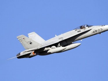 Gijón Air Festival vom Meer aus