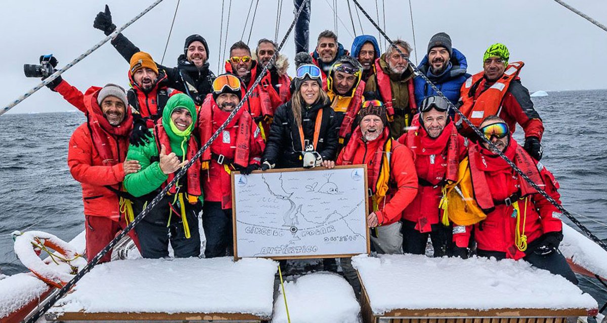 Esperienza di kayak al Circolo Polare Antartico