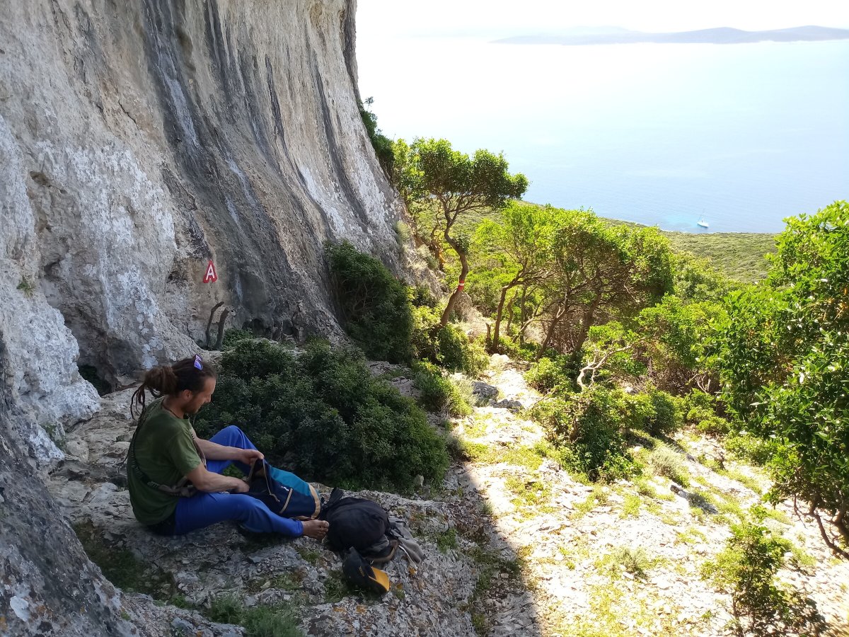 Morgendämmerung über dem Adriatischen Meer