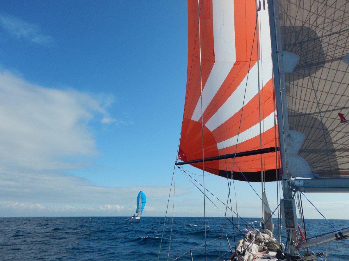 Barcos en la regata de St. Thomas