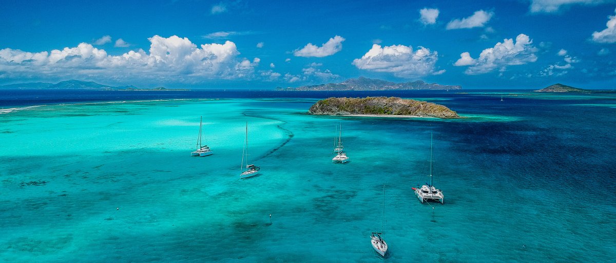 Learn to sail in the Caribbean, BVI to Martinique