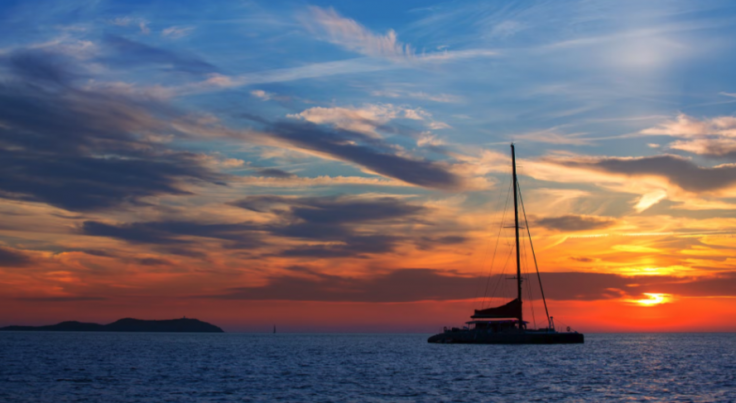 Puesta de sol a bordo