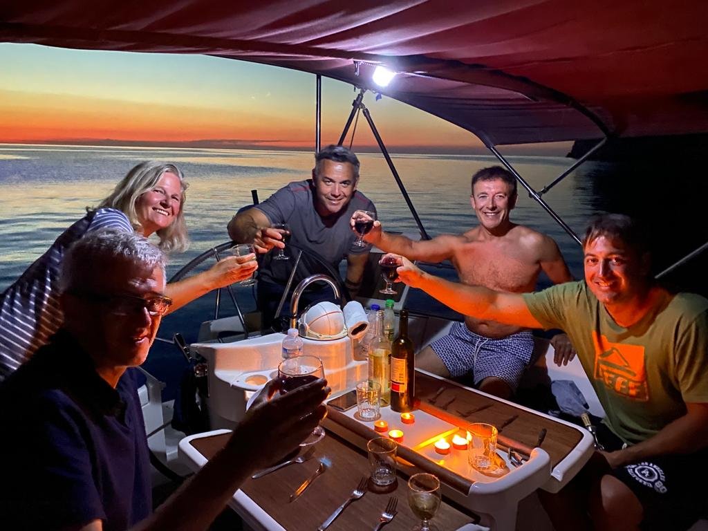 Sailing course from Mallorca to Ibiza