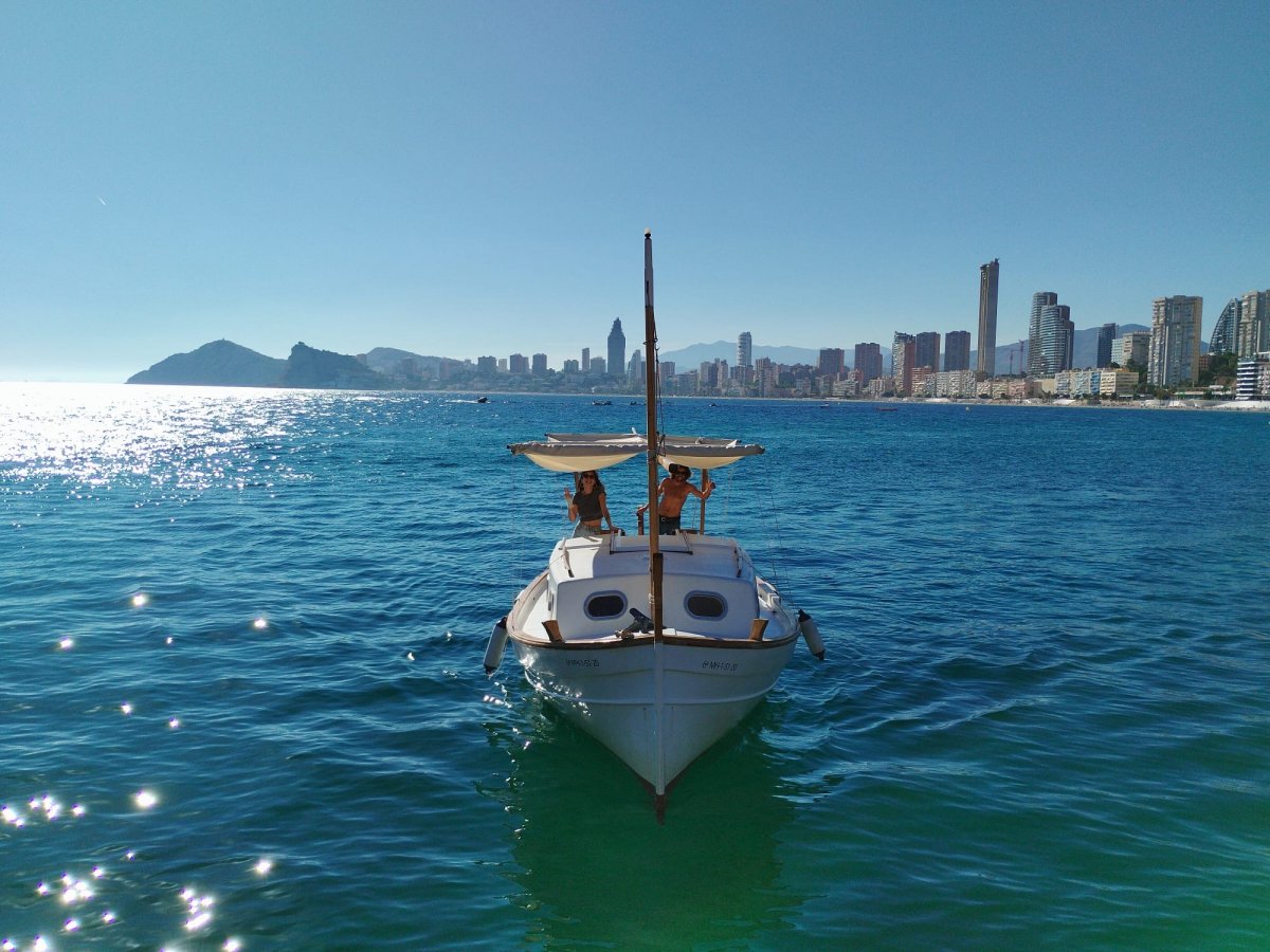 Gita in llaut nella Baia di Altea e Benidorm