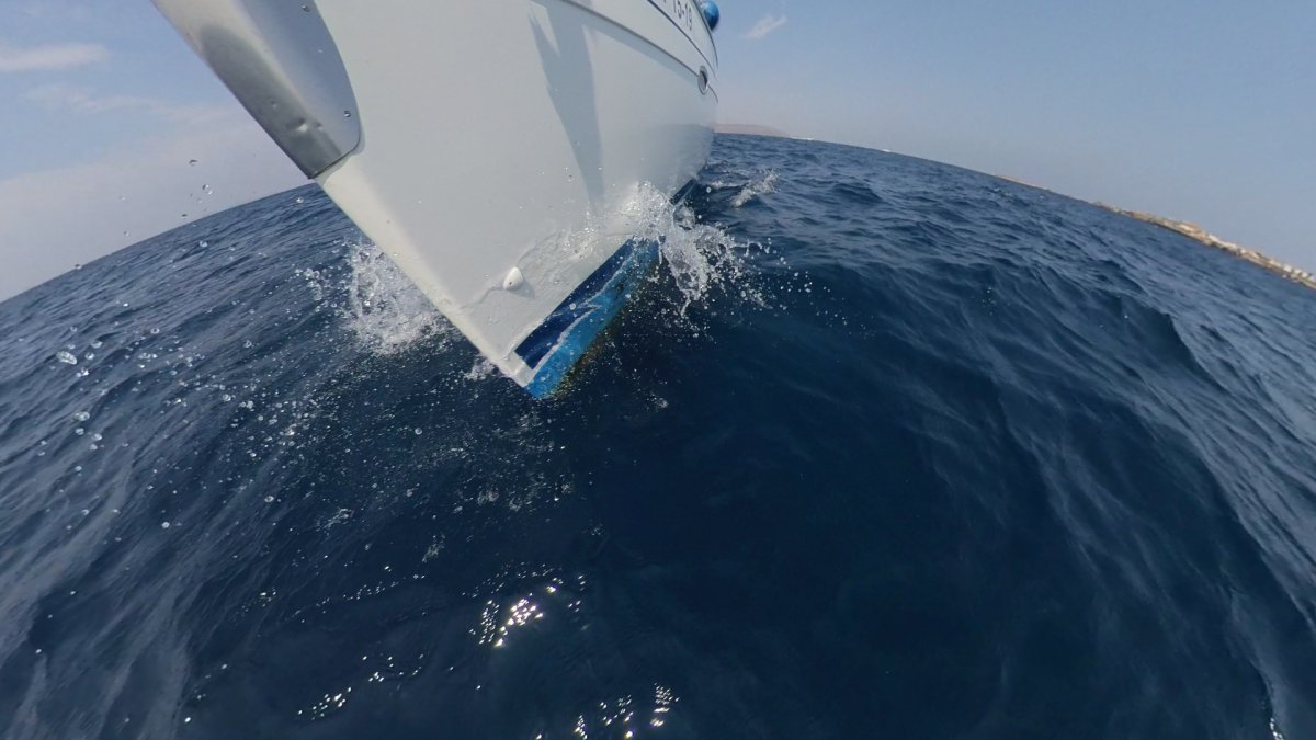Sailing to Tabarca Island from Alicante