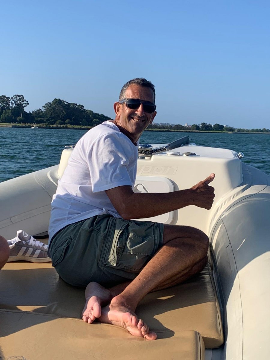 Enjoy the view from the sea in Santander