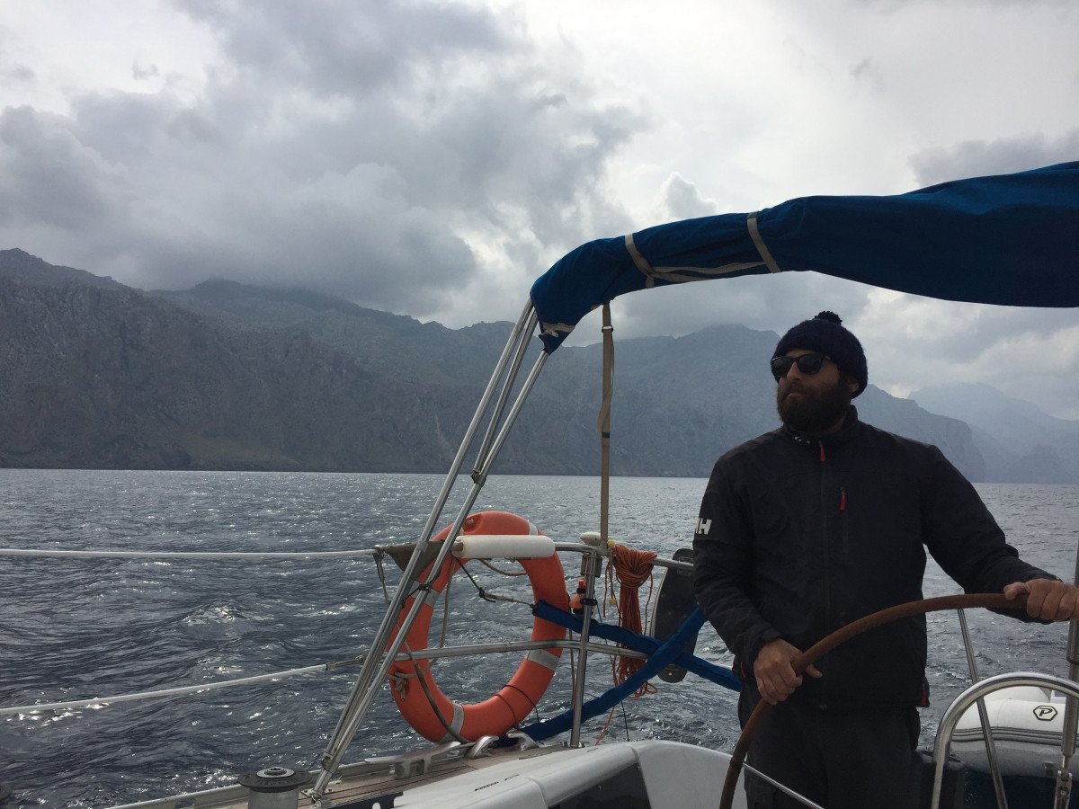 Destino final de la travesía en barco