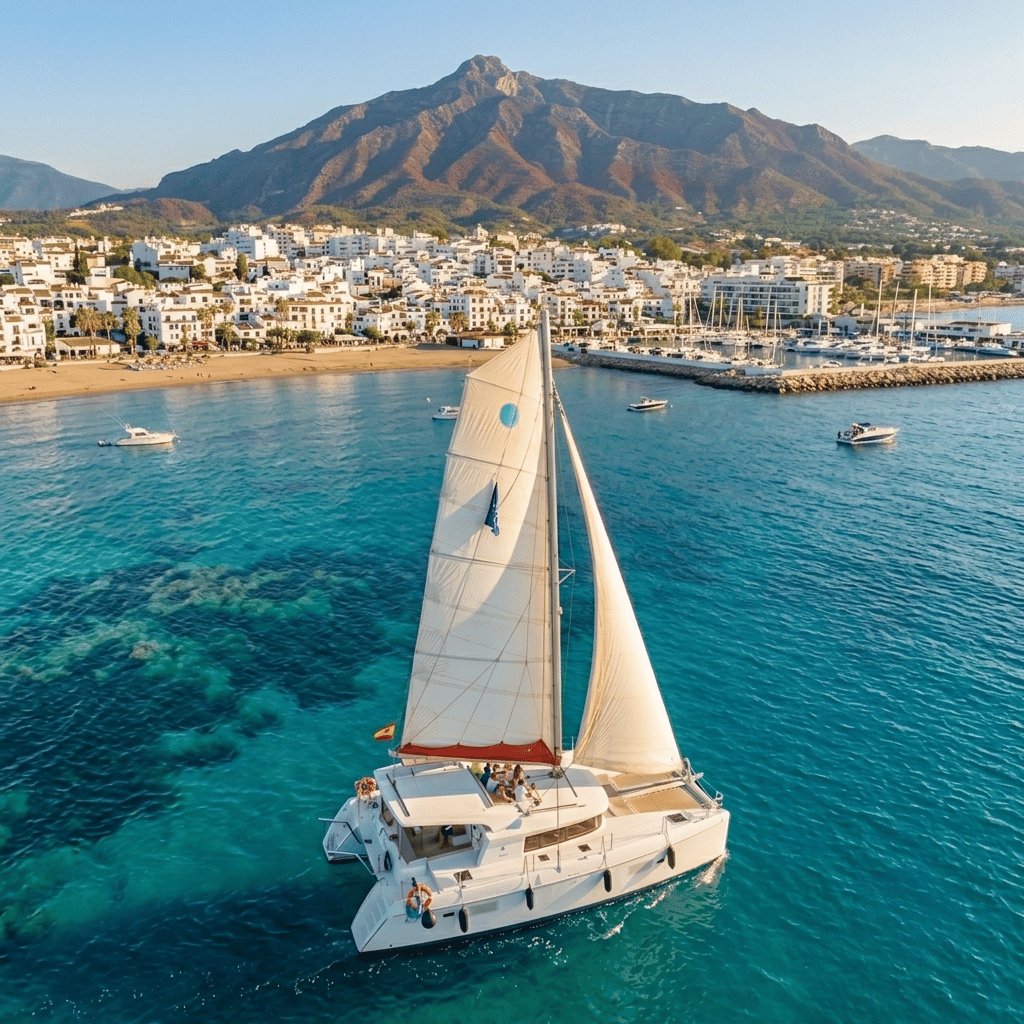 Esperienza di navigazione in catamarano nel Mediterraneo