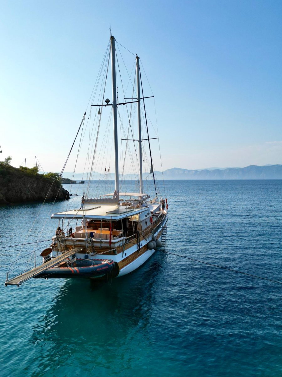 Viaggio in gulet con cucina gourmet da Bodrum