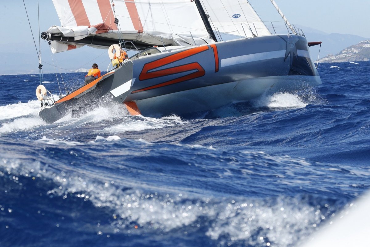 Corso di navigazione in IMOCA