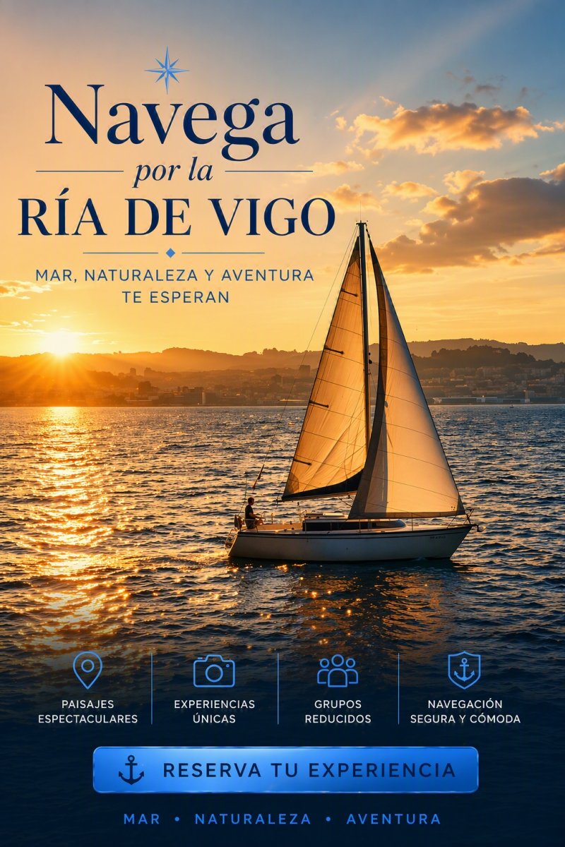 Disfruta de un viaje en barco por la Ría de Vigo