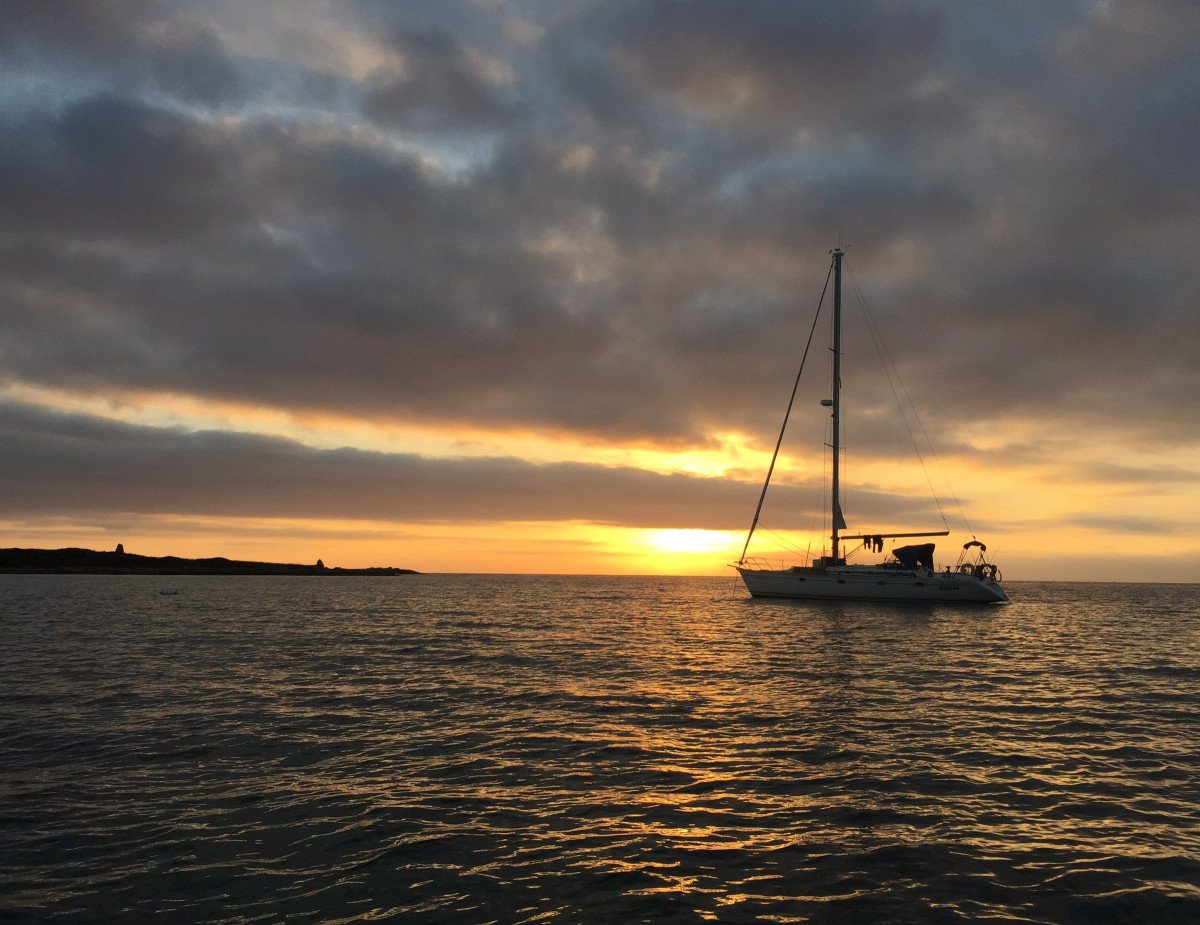 Die Freude am Segeln zu einer neuen Destination
