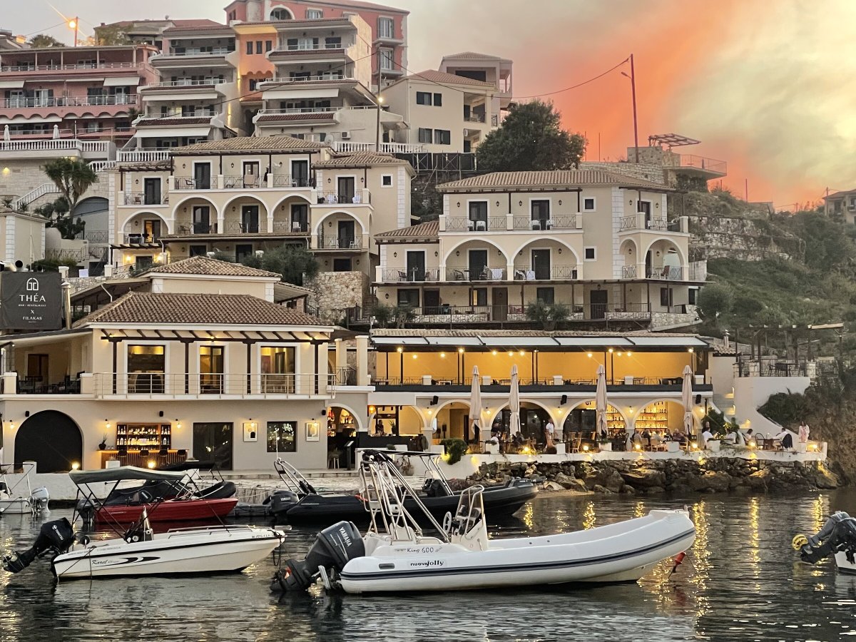 Viaggio in yacht di lusso nelle acque di Corfù