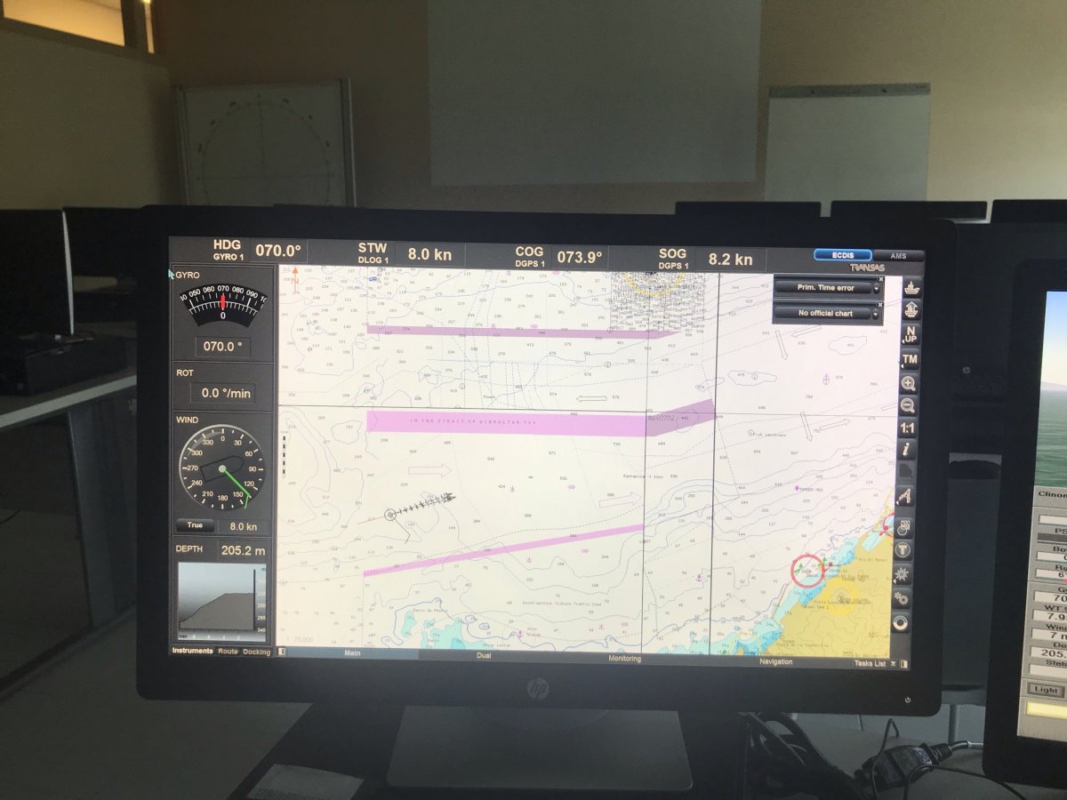 ECDIS-Kurs in Barcelona - Fortgeschrittene Navigationskenntnisse