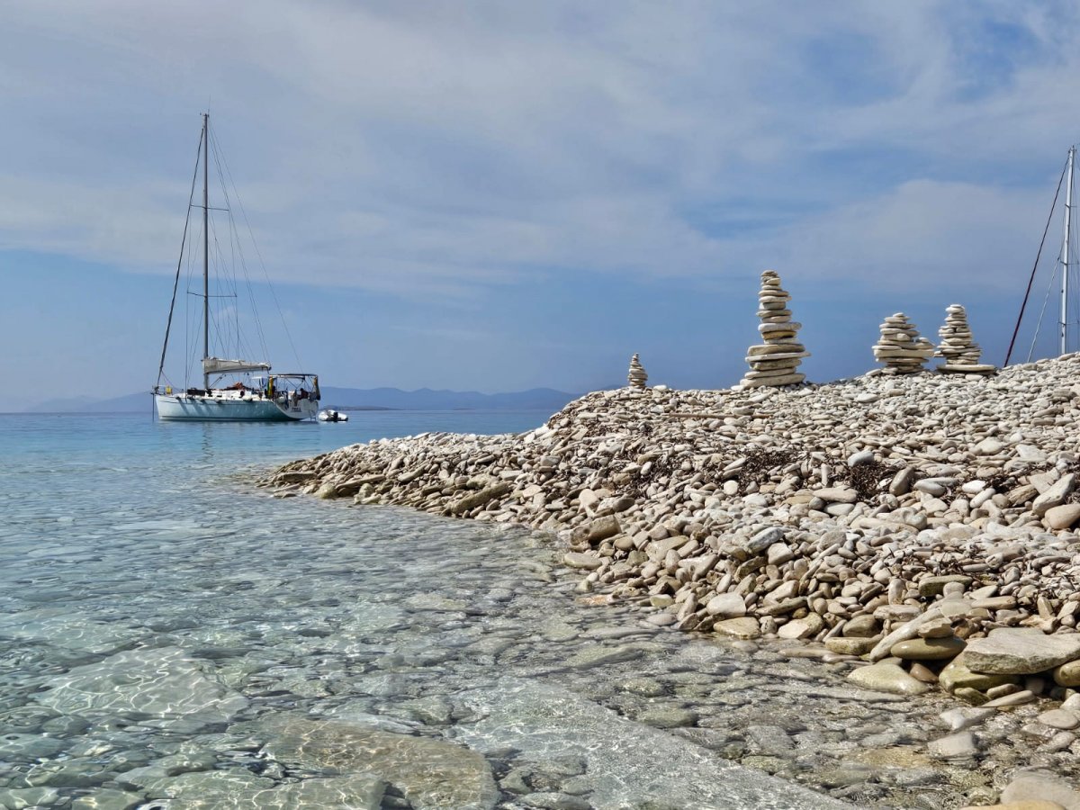 Explore the Aegean islands on a sailing cruise
