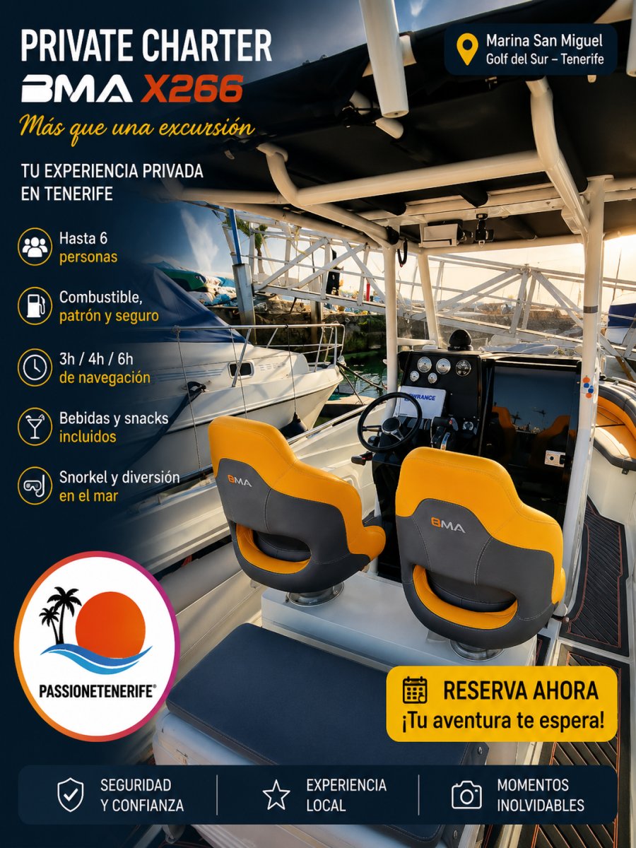 Erleben Sie eine Bootstour nach Teneriffa – Verpassen Sie nicht den Nervenkitzel! ☀️