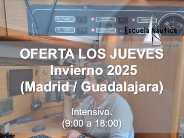 Curso ROCA (Radio Operador) Prácticas PER Jueves en Madrid / Guadalajara