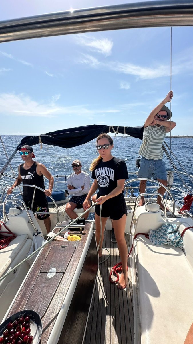 Adventure in Menorca sea