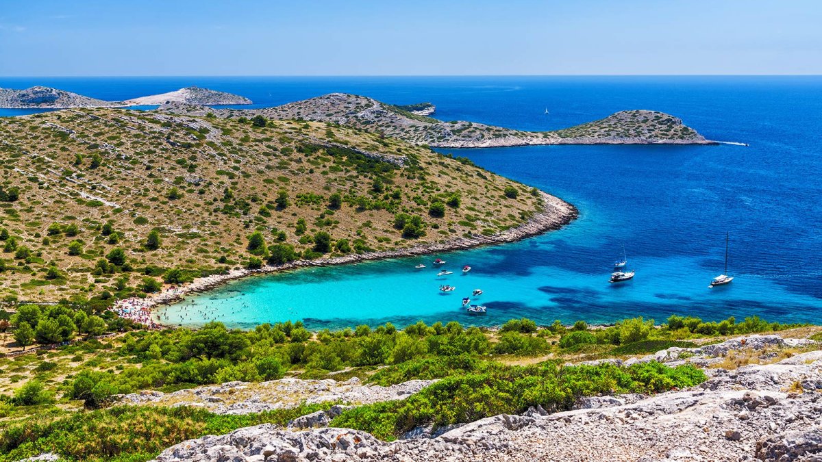 Esplora le isole Kornati in un battello a vela