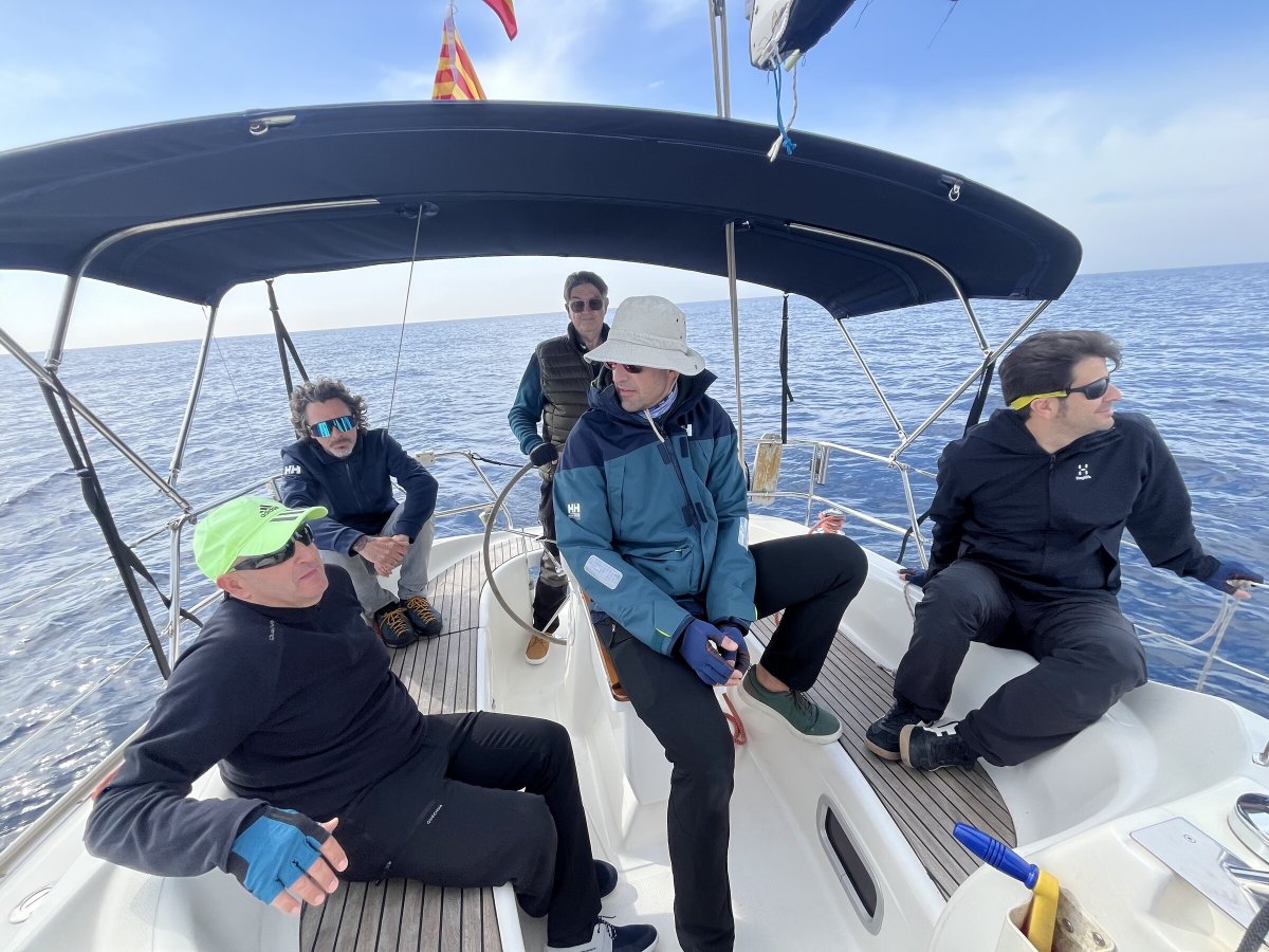 Boat trip in Castelldefels