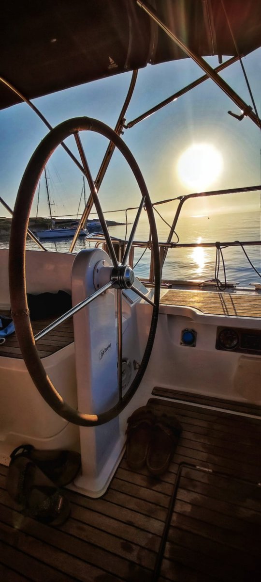 Segelboote im Maddalena-Park