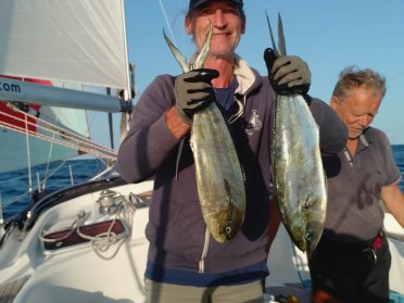 Navegación oceánica de ida octava etapa: Gibraltar a Las Palmas (aprox. 800 nm)