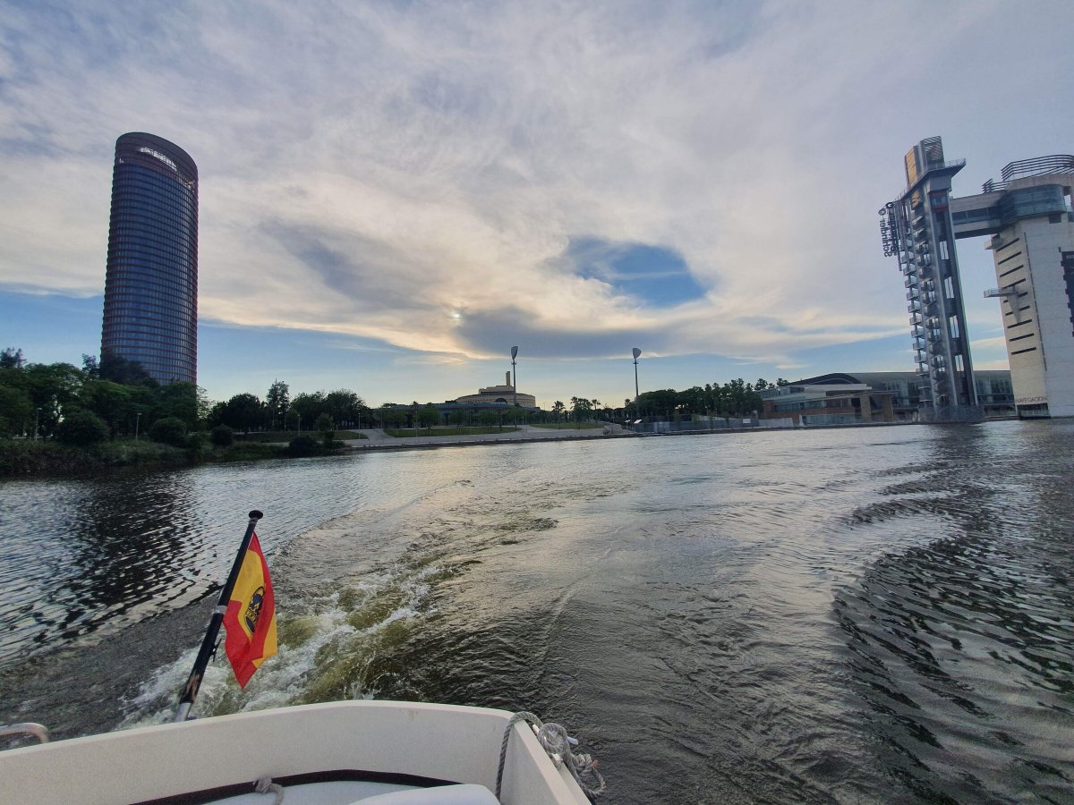 Río Guadalquivir: viaje en barco