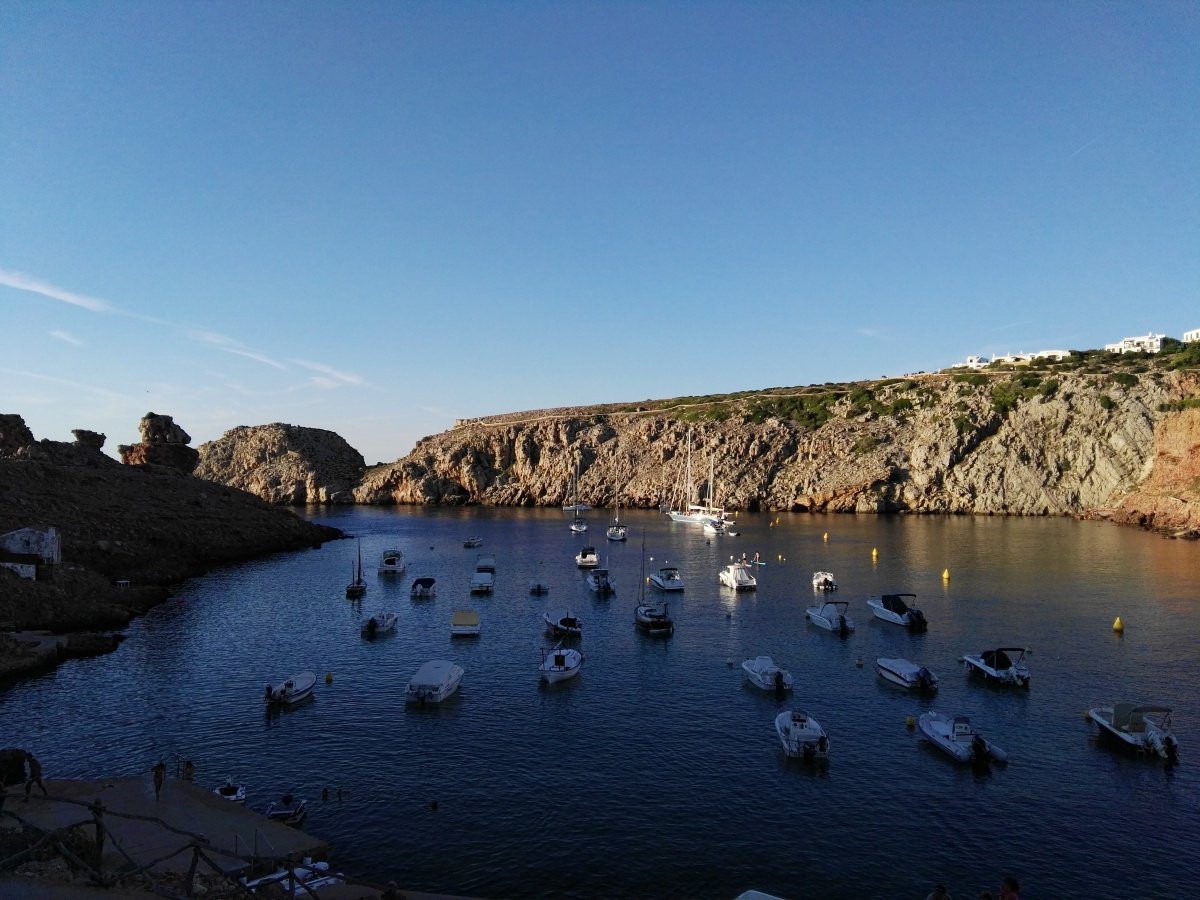 viajar en barco a menorca