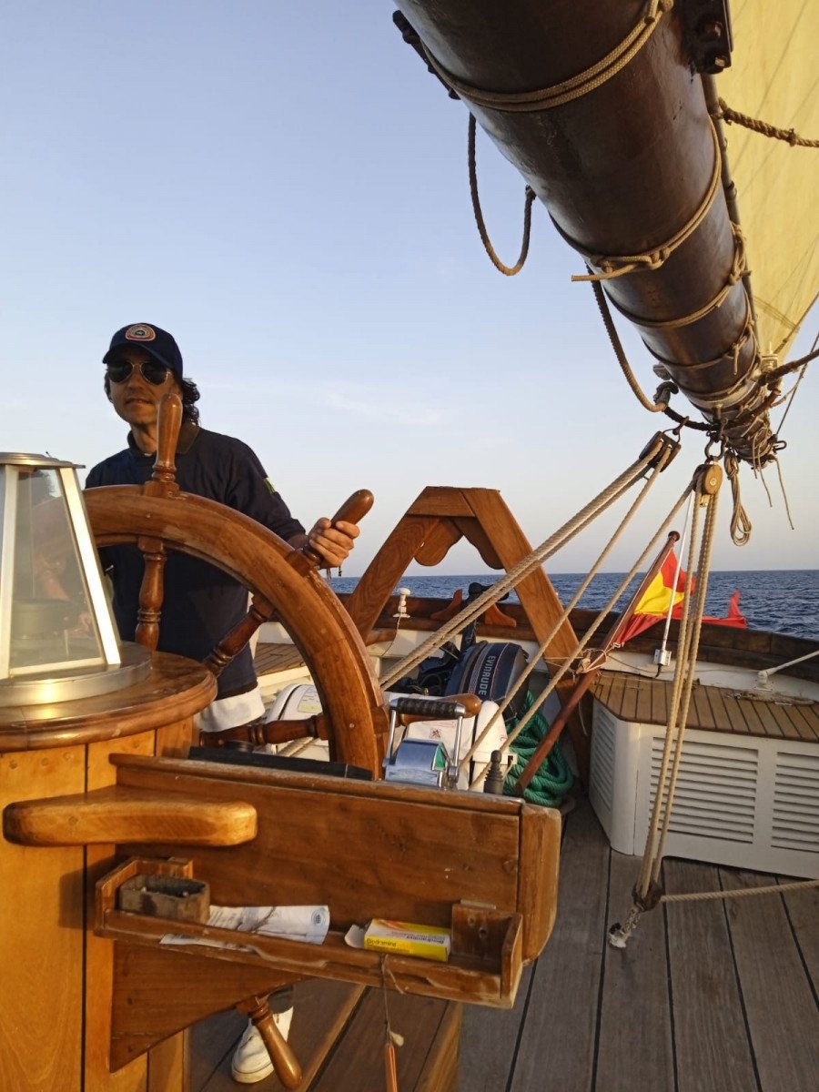 Sail across the Irish Sea and the North Sea