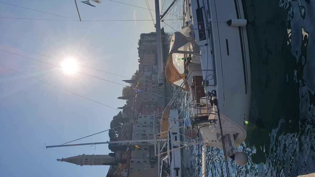 SKS Boat on the Adriatic Sea