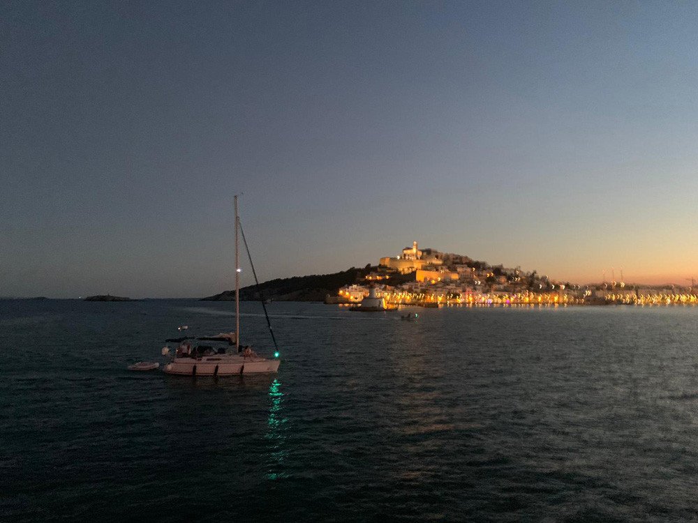 Sailing in the Mediterranean