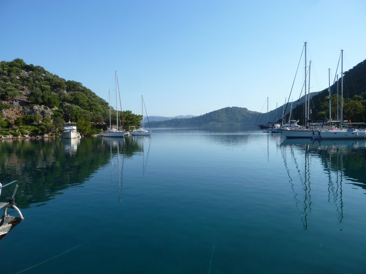 Segelreise entlang der türkischen Küste mit der Familie