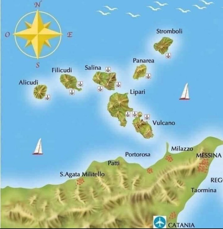 Navega por las aguas cristalinas de las islas Eolias