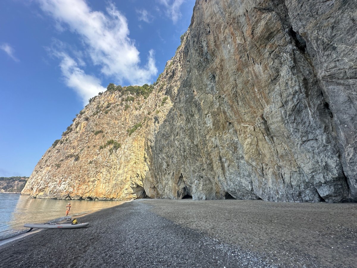 Un viaggio in barca nel Mar Tirreno