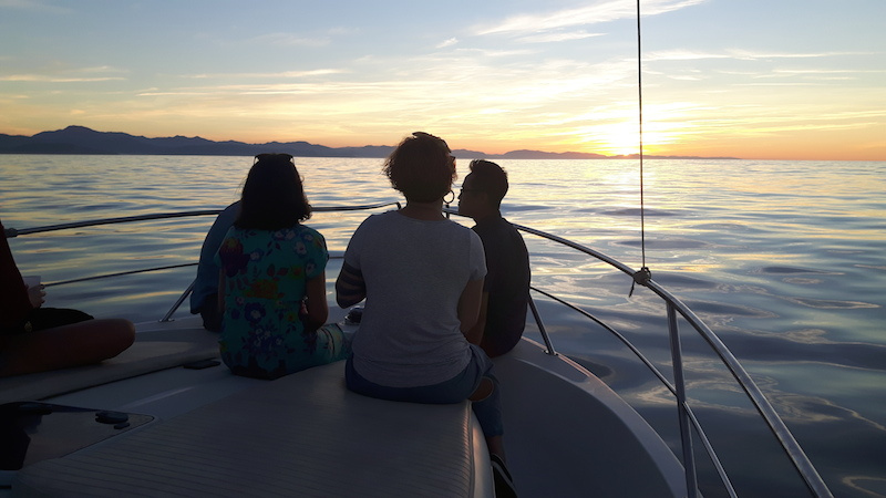 sailing trips san sebastian