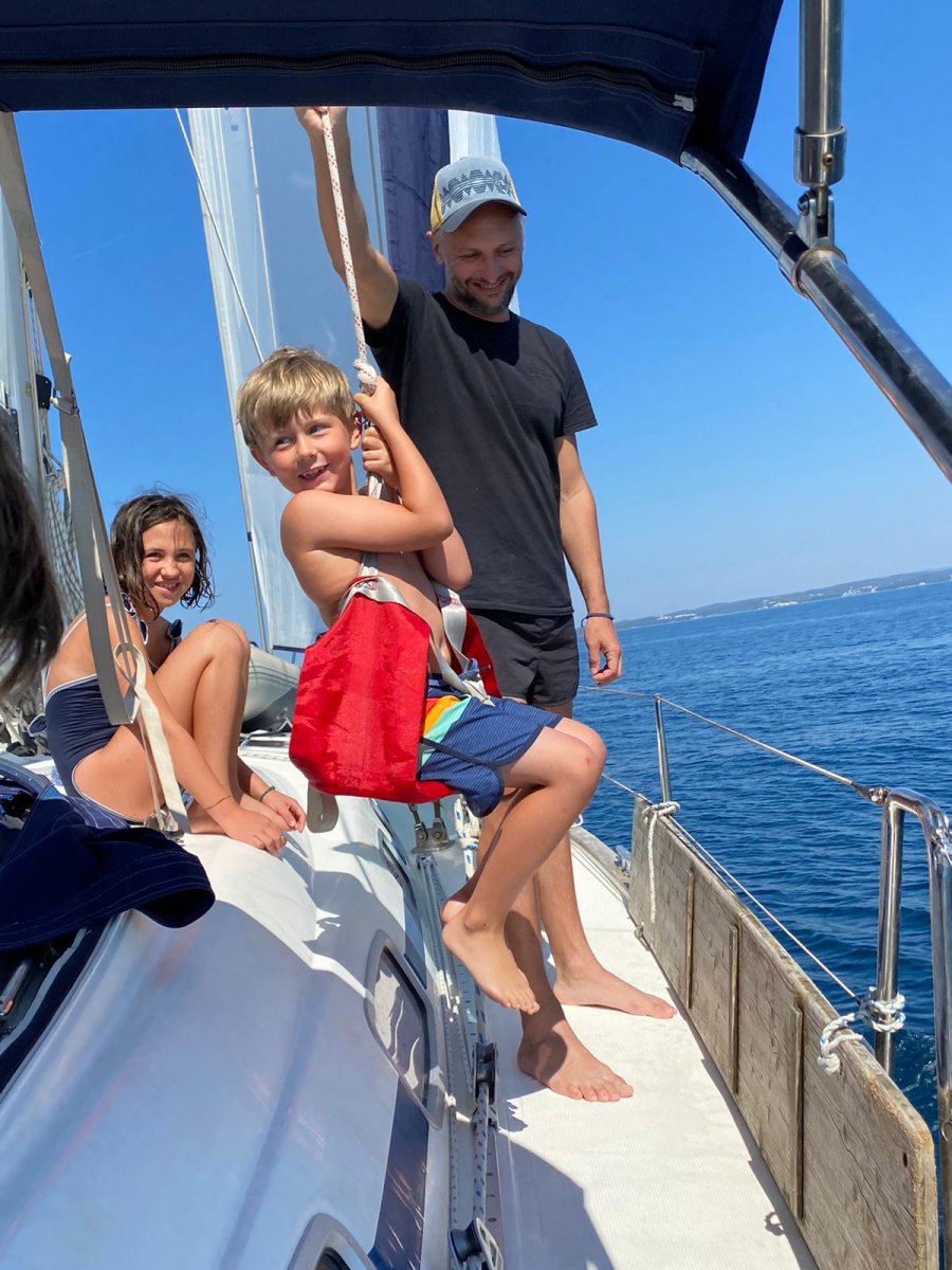 Familienbootstour in Kroatien