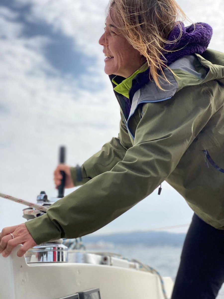 Breathtaking landscapes during the sailing trip