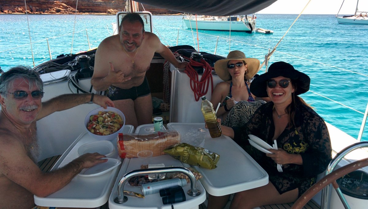 Experiencia de navegación en Ibiza y Formentera