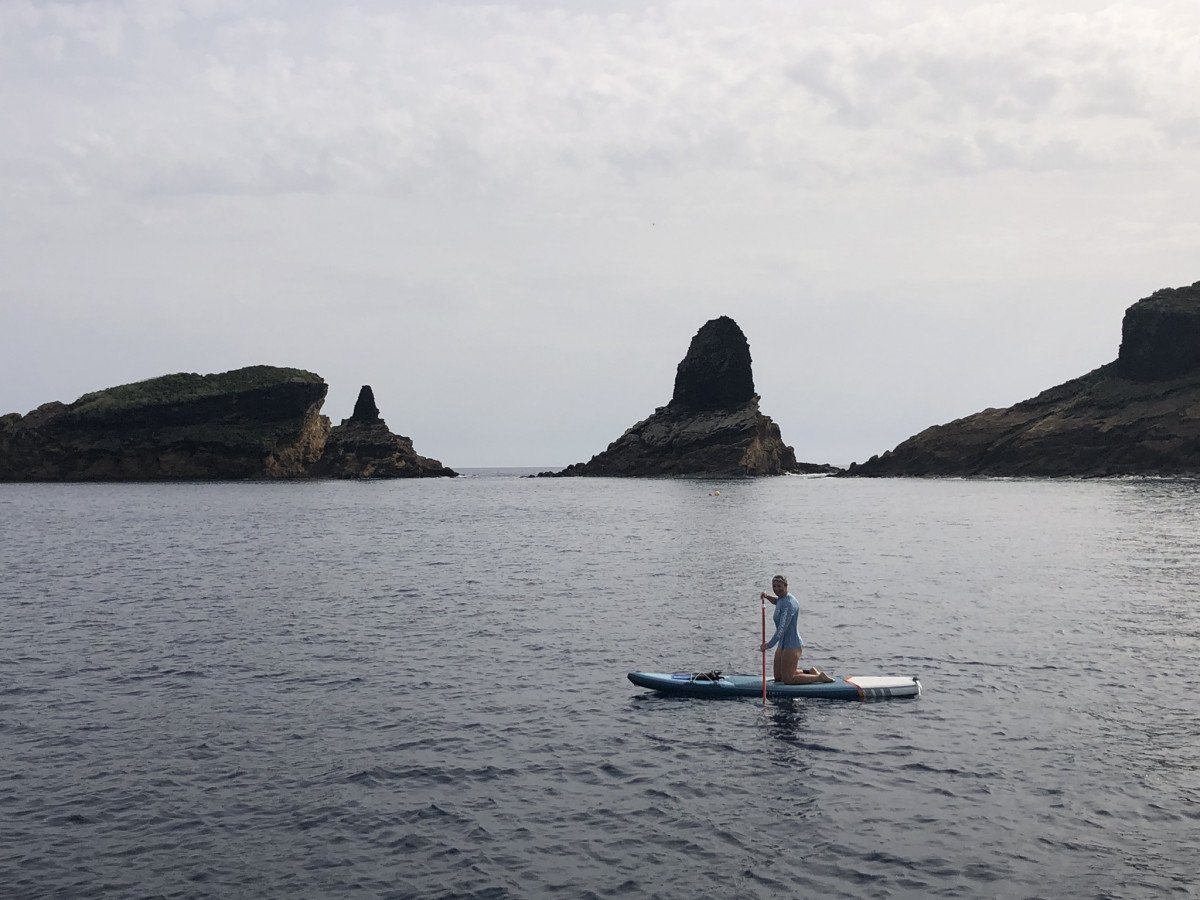 Sailboat trip from Columbretes to Ibiza with over 200 nautical miles