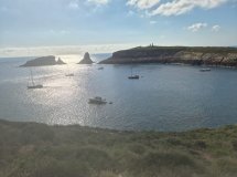 Bootstour entlang der Küste von Valencia