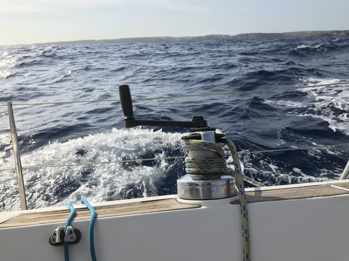 Viaje en barco por Menorca