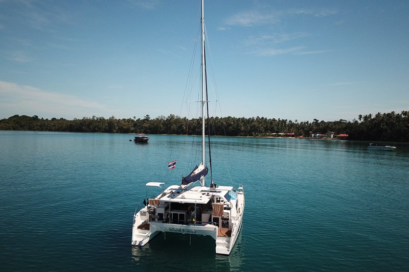 Viaggio in barca e corso di vela a Koh Chang, Thailandia