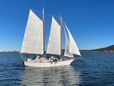Noleggio di golette classiche con skipper a La Manga