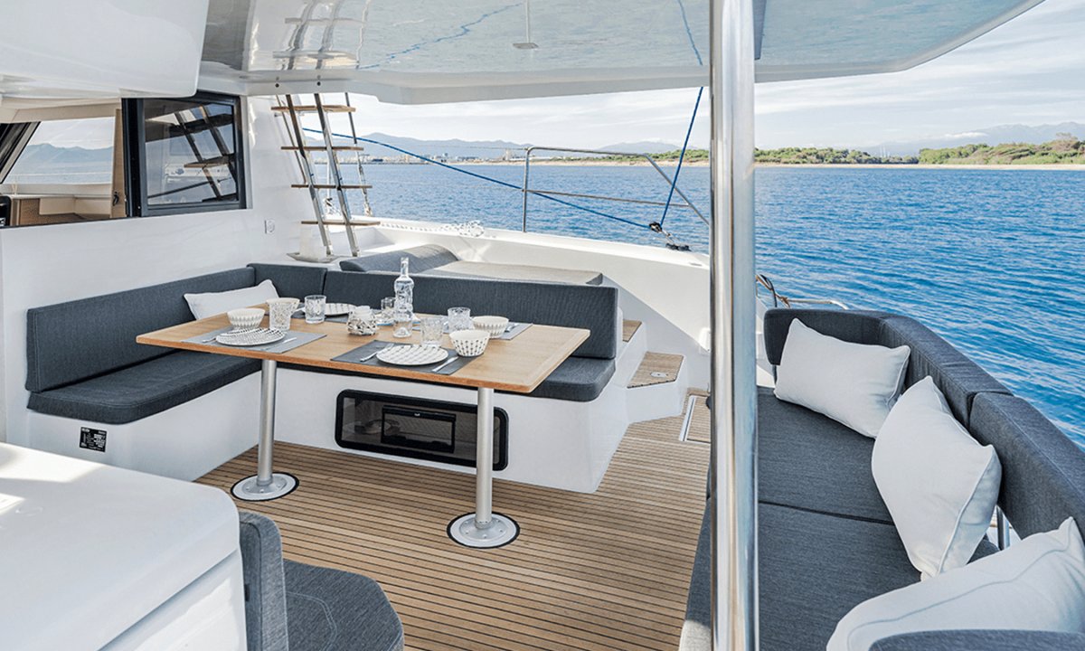 Around the world on a catamaran