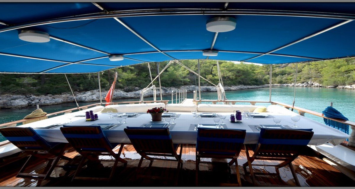 Escursione in yola classica da Fethiye alle baie di Göcek con catering